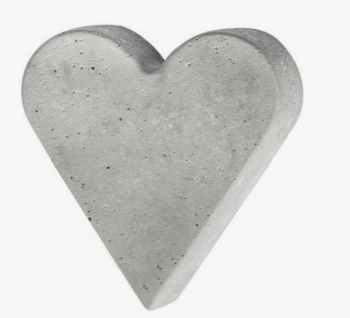 Casting mould heart 8,5cm